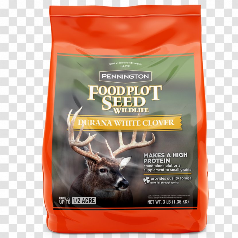 Food Plot Deer Forage Seed White Clover - Bag Transparent PNG