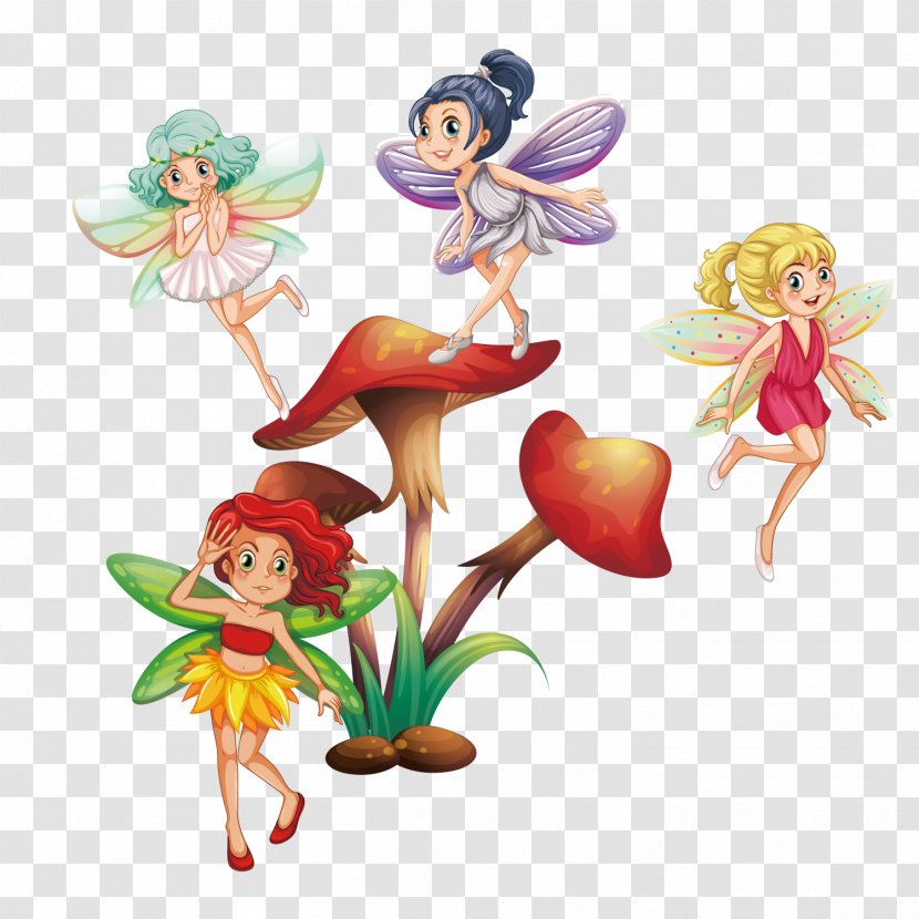 Fairy Tale Illustration - Drawing - Vector Elf Transparent PNG
