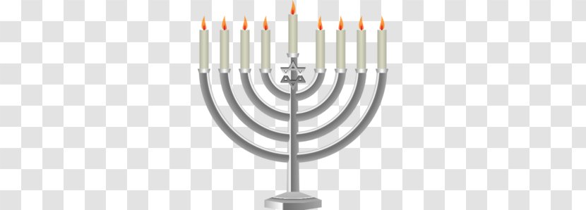 Second Temple Hanukkah Menorah In Jerusalem Clip Art - Shabbat - Cliparts Transparent PNG