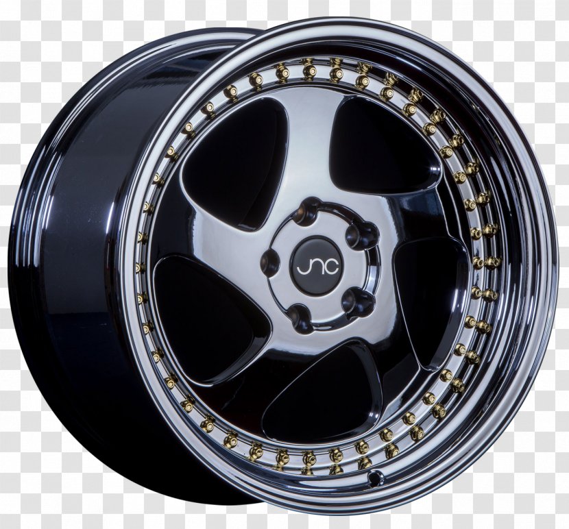 Alloy Wheel Car Platinum Rim - Rivets Transparent PNG