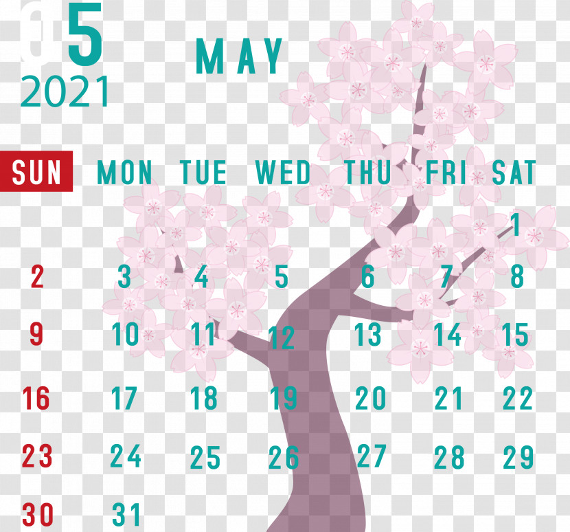 May 2021 Calendar May Calendar 2021 Calendar Transparent PNG