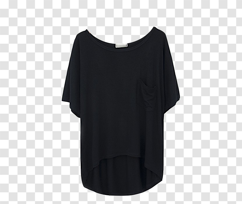 Sleeve (주)에이플러스비 T-shirt Shoulder Dress - Watercolor - Off White Sweater Coat Transparent PNG