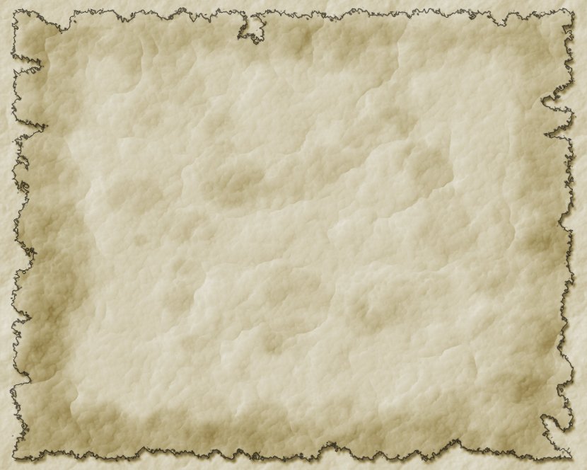 Parchment Paper World Map - Printing - Old Transparent PNG