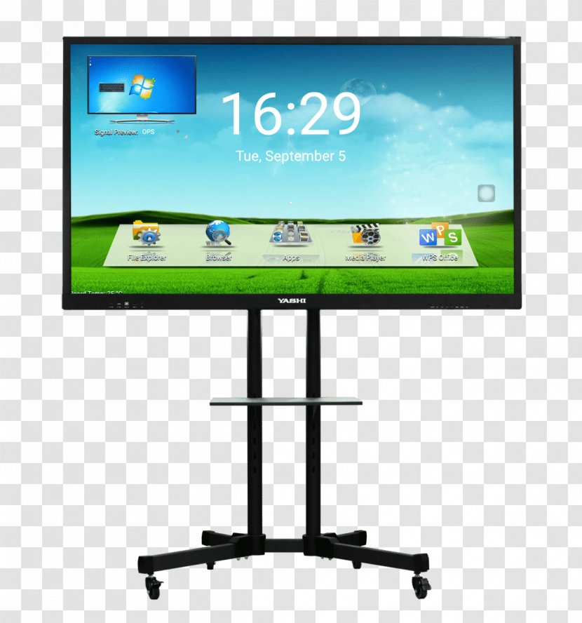 LED-backlit LCD Computer Monitors Television Set Liquid-crystal Display - Electronics Accessory - Solo Team Transparent PNG