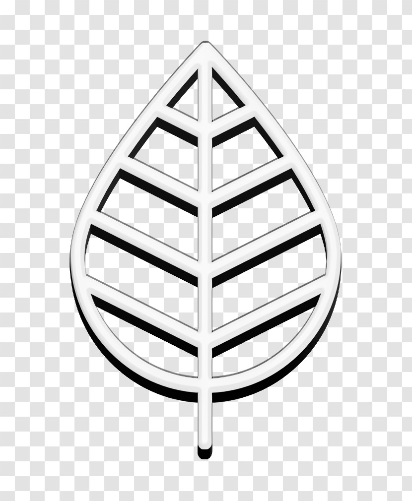 Leaf Icon Outdoor Icon Transparent PNG
