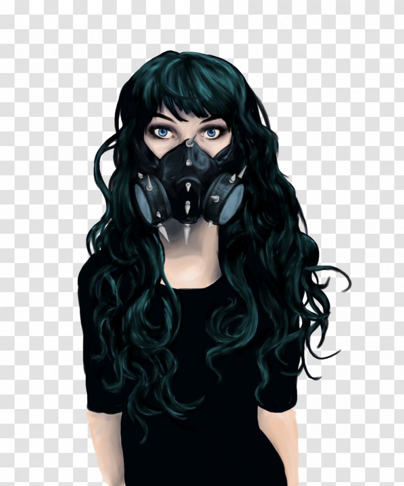 Character Fan Fiction Hera Video Game - Silhouette - Gasmask Transparent PNG