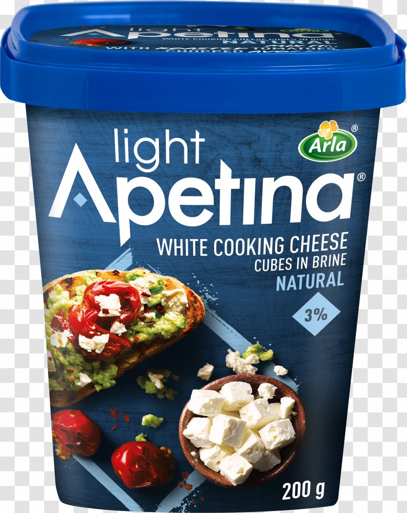 Feta Cheese Apetina Arla Foods Greek Cuisine - Food Transparent PNG