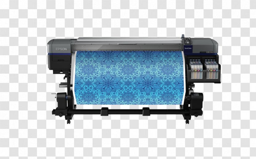 Dye-sublimation Printer Textile Printing - Press Transparent PNG
