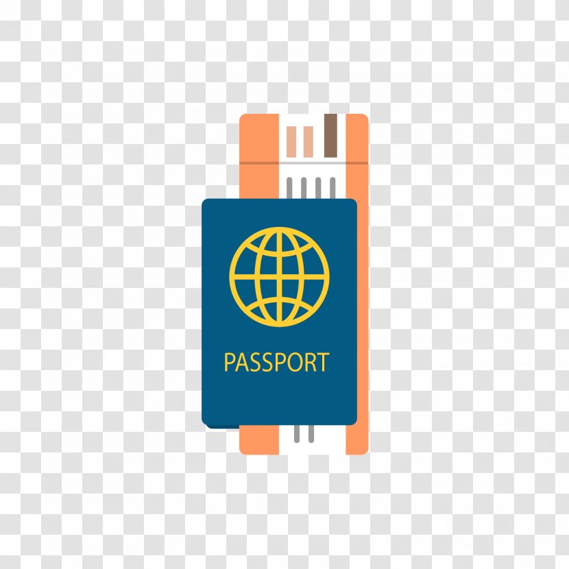 India SSC Combined Graduate Level Examination World Union Public Service Commission Test - Blue Passport And Orange Ticket Transparent PNG