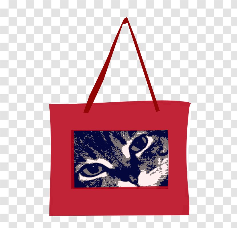 Tote Bag Cat Paper Clip Art - Handbag Transparent PNG