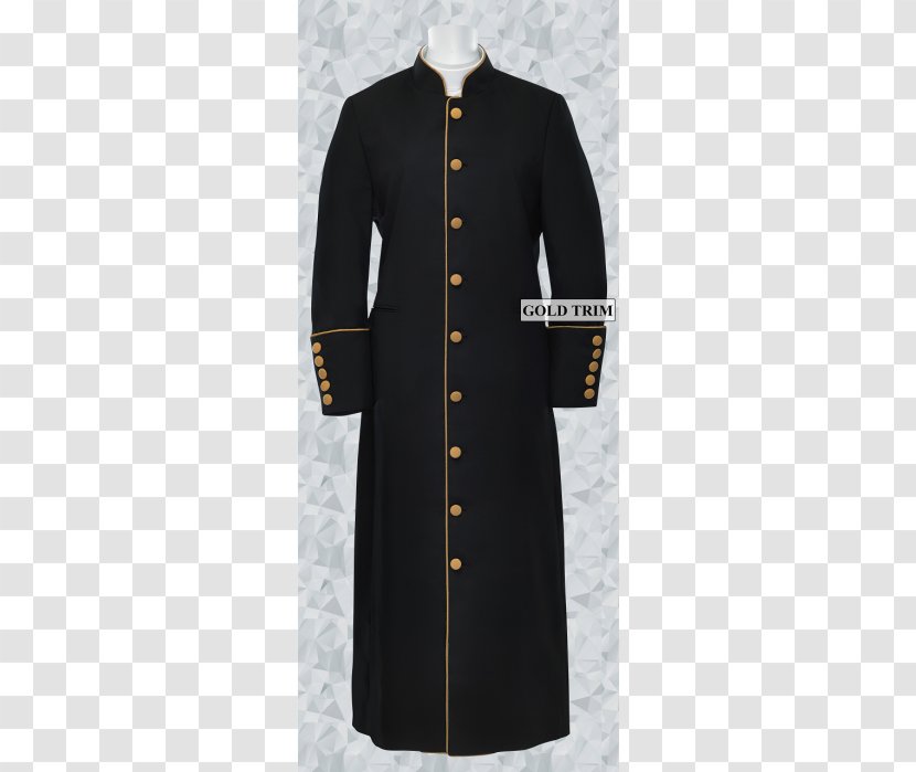 Robe Overcoat Cassock Pastor Clergy - Suit Transparent PNG