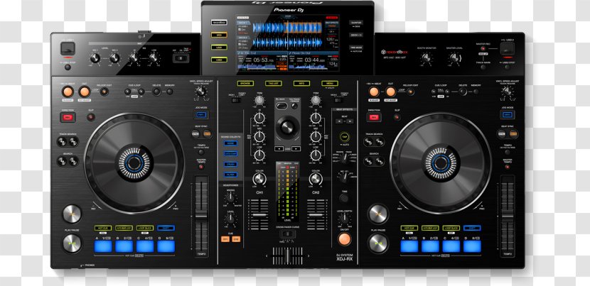 Pioneer DJ Controller Disc Jockey XDJ-RX CDJ - Technology Transparent PNG
