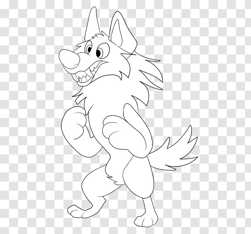 Whiskers Line Art /m/02csf Drawing Cartoon - Wildlife - Wolf Coloring Base Transparent PNG