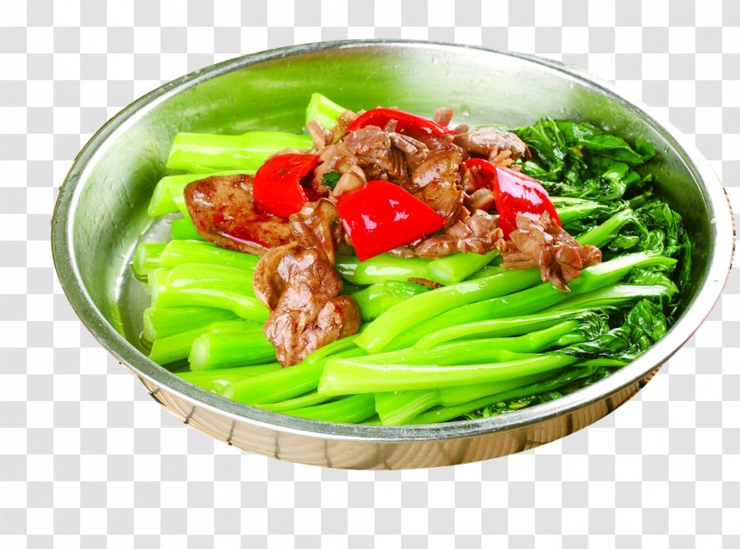 Chinese Cuisine Choy Sum Vegetable Stir Frying Pickling - Cooking - A Delicious Cabbage Fried Chicken Miscellaneous Transparent PNG