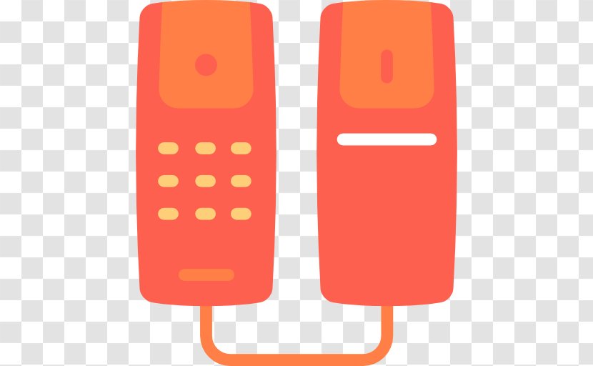 Telephony Line - Rectangle - Telephone Receiver Transparent PNG