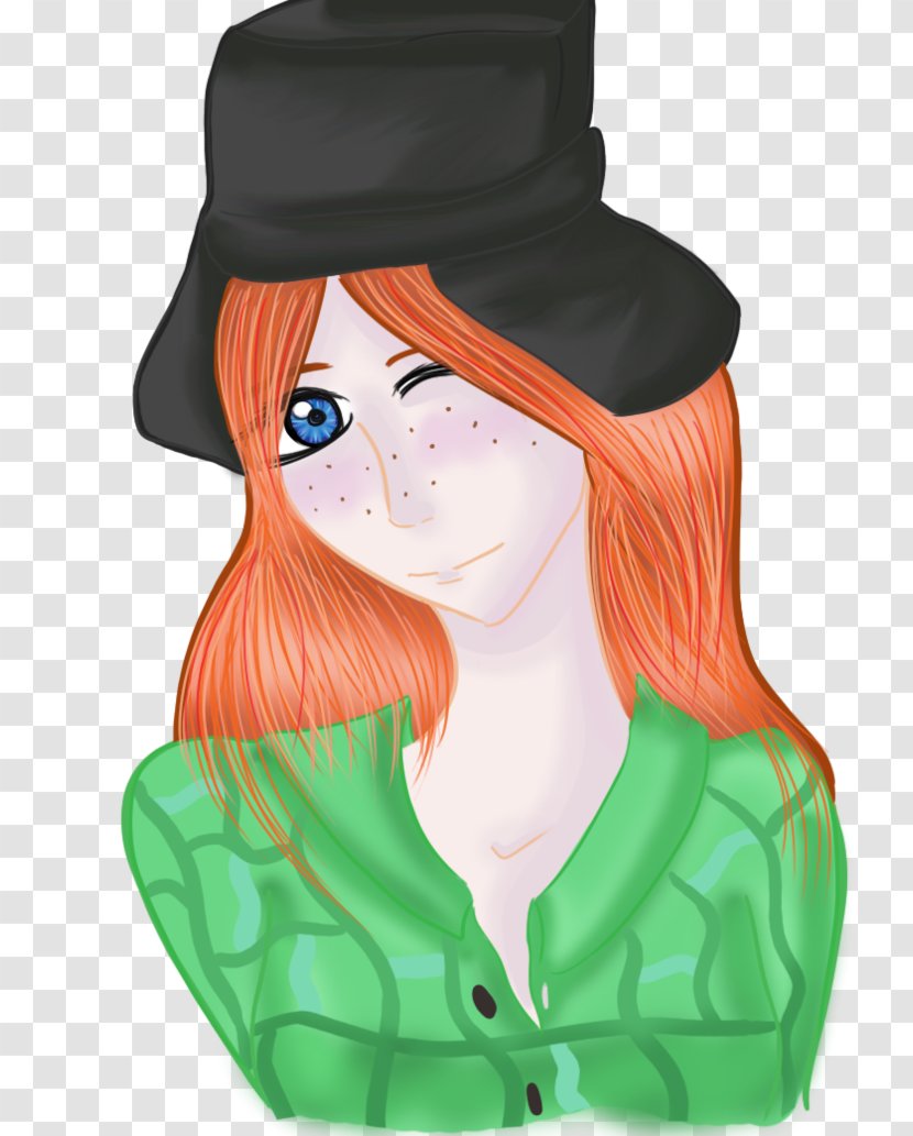 Illustration Cartoon Character Fiction - Orange - Buckethead Wendy Transparent PNG