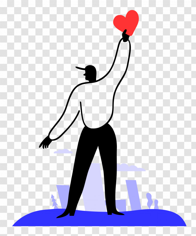 Holding Heart Heart Up Transparent PNG