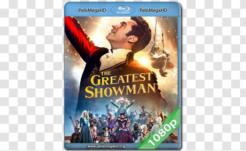 P. T. Barnum The Greatest Showman Blu-ray Disc Ultra HD Digital Copy - Dvd Transparent PNG