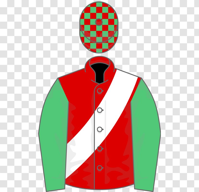 Betfair Hurdle Sleeve Cap Red Horse - Green Transparent PNG