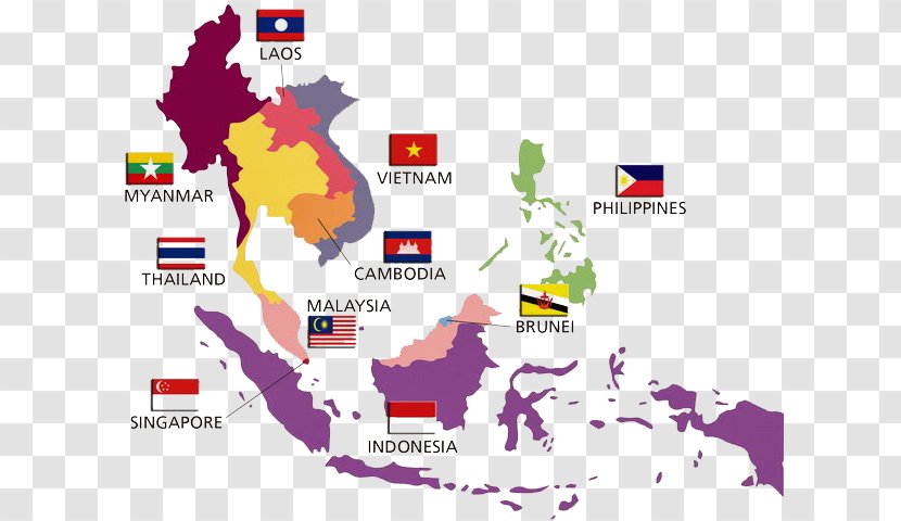 Member States Of The Association Southeast Asian Nations ASEAN Economic Community Human Rights Declaration - Area - Map Transparent PNG