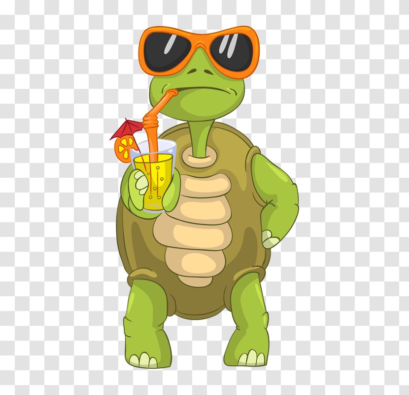 Turtle Drink Clip Art - Cartoon Transparent PNG