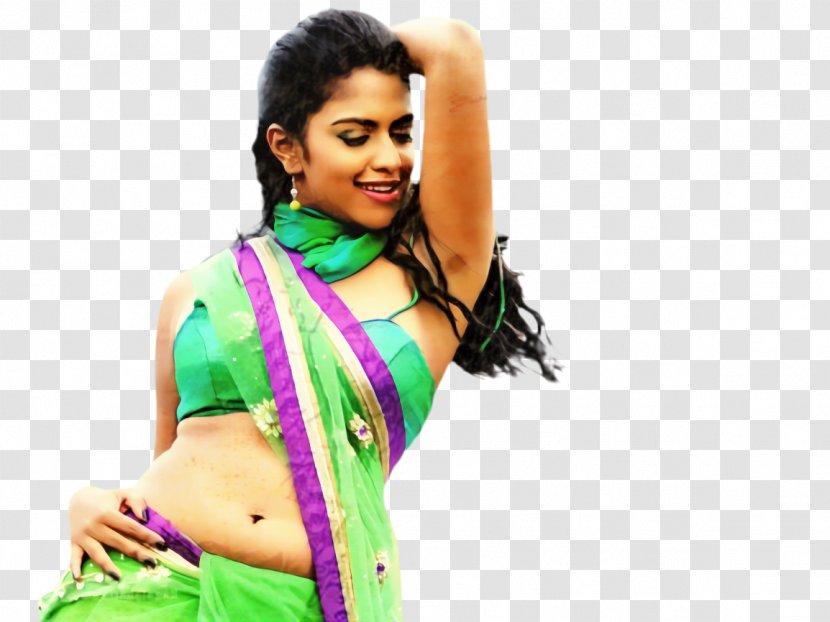 Navel Sari Photo Shoot Shoulder Photograph - Blouse Transparent PNG
