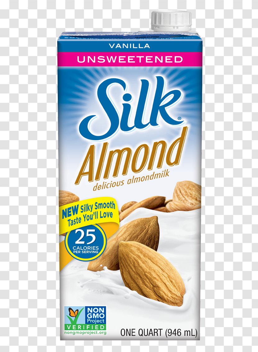 Almond Milk Silk Plant Soy - Cream Transparent PNG