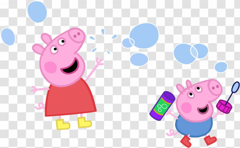 Daddy Pig Thomas Peppa Bubbles Drawing - Flower - PEPPA PIG Transparent PNG