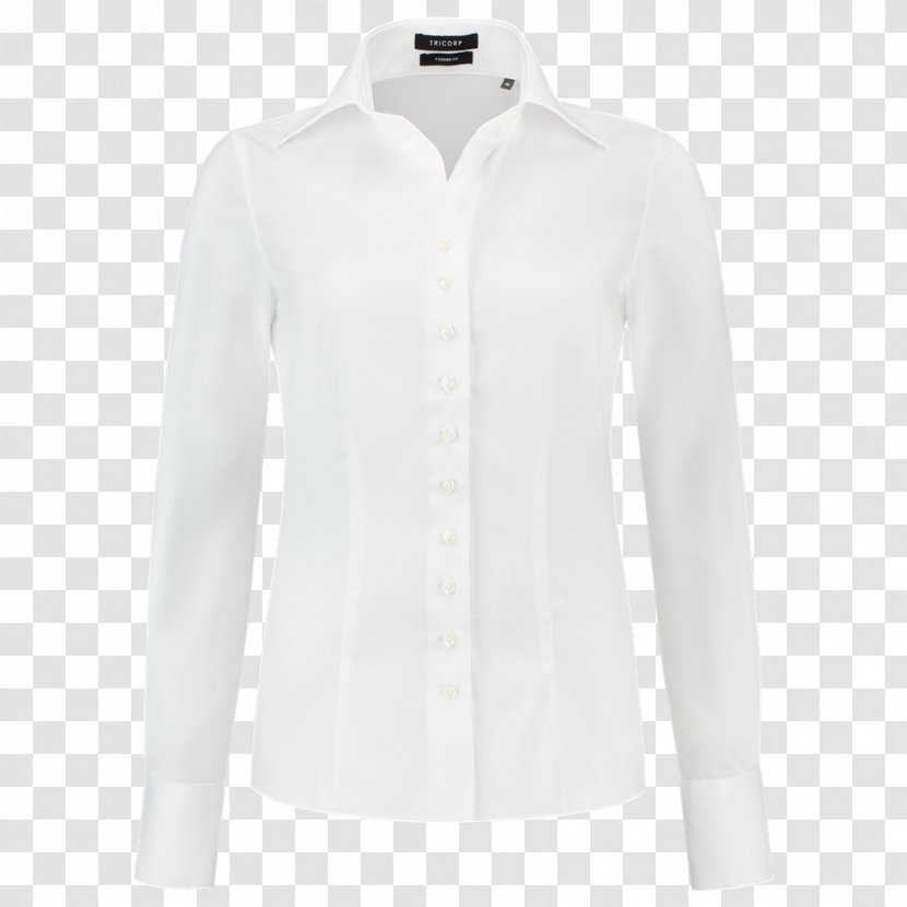 Blouse Neck - Shirt - White Transparent PNG