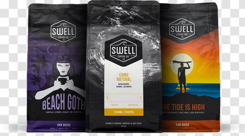 Del Mar Swell Coffee Co Roasting Sherman Library & Gardens - Breakfast - Fresh Transparent PNG