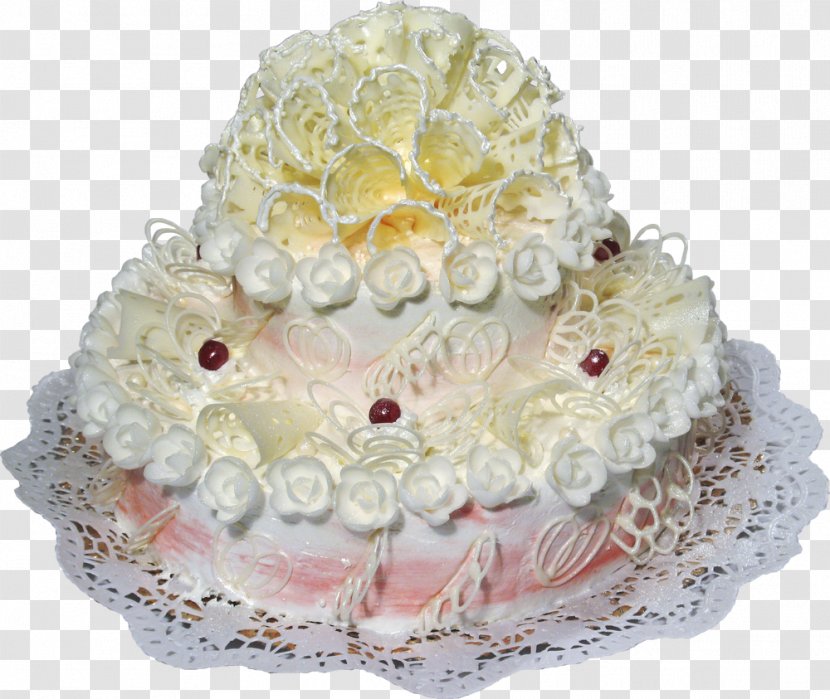 Torte Sugar Cake Frosting & Icing Cream - Meringue - Wedding Transparent PNG