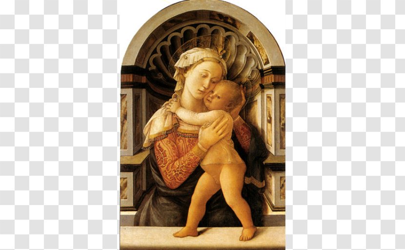 Madonna And Child Renaissance Palazzo Medici Riccardi Painting - Sandro Botticelli Transparent PNG