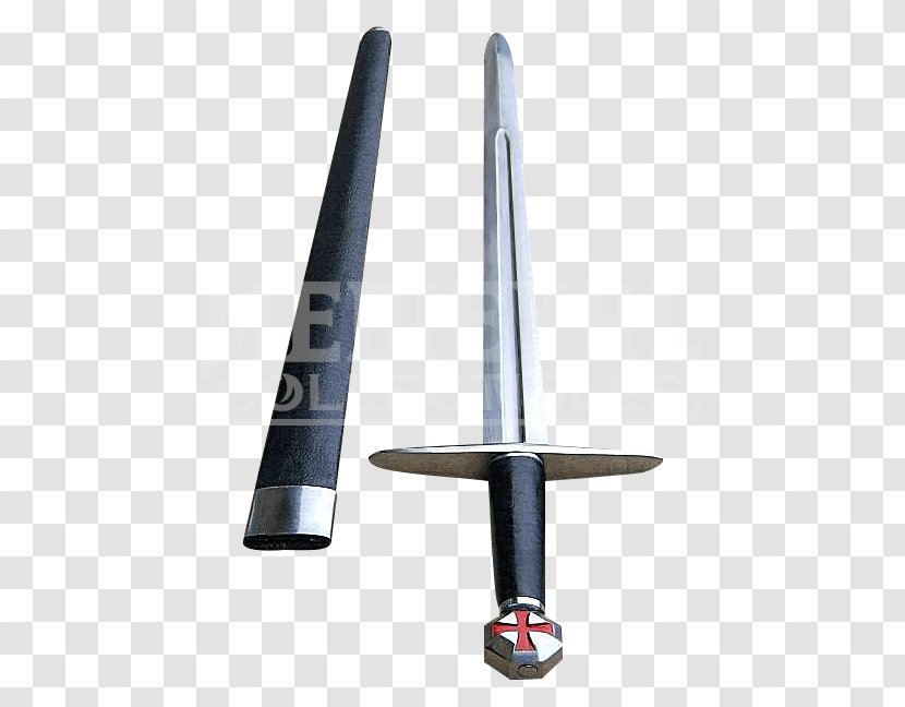 Knights Templar Knightly Sword Crusades - Knight Transparent PNG