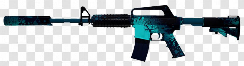 Counter-Strike: Global Offensive M4 Carbine M4A1-S EMS One Katowice 2014 Firearm - Watercolor - Weapon Transparent PNG