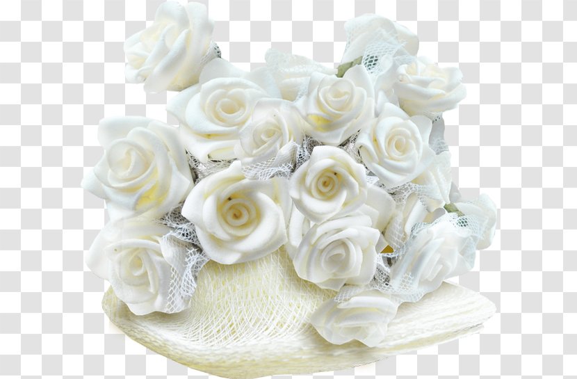 Garden Roses Flower Bouquet Wedding White Transparent PNG
