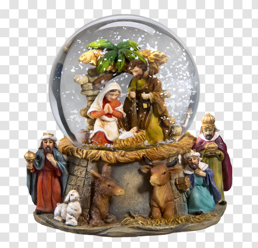 Rothenburg Ob Der Tauber Snow Globes Nativity Scene Käthe Wohlfahrt Christmas Ornament - Figurine Transparent PNG
