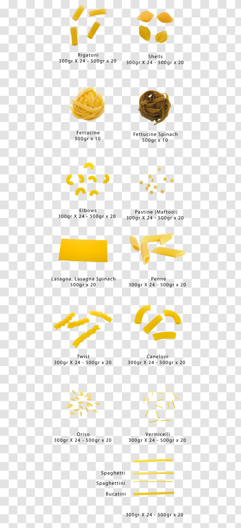 Paper Logo Pasta Font - Yellow - Design Transparent PNG