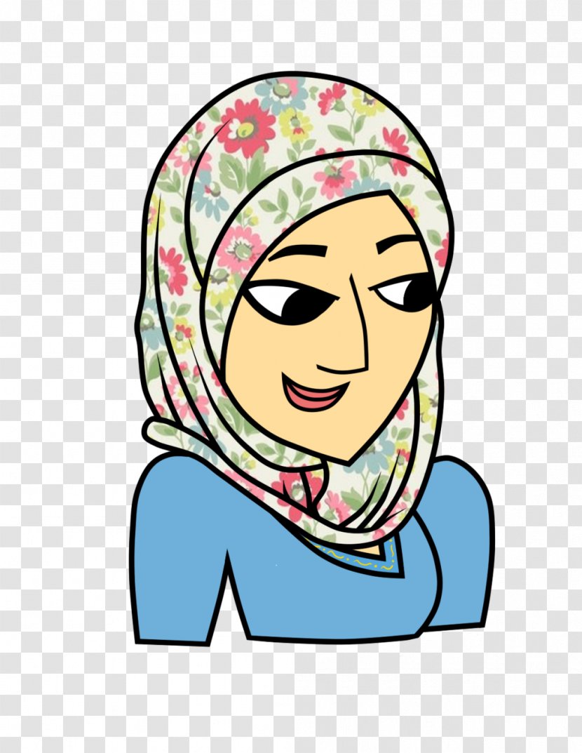 Hijab Headgear Woman Human Behavior Homo Sapiens - Heart Transparent PNG