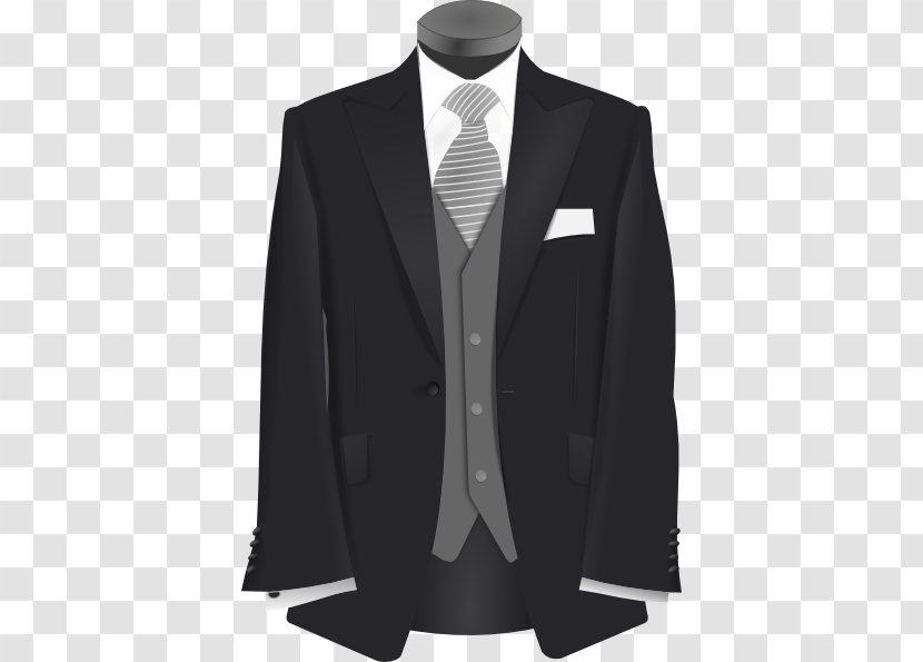 Suit Jacket Blazer Clip Art - Men's Cliparts Transparent PNG