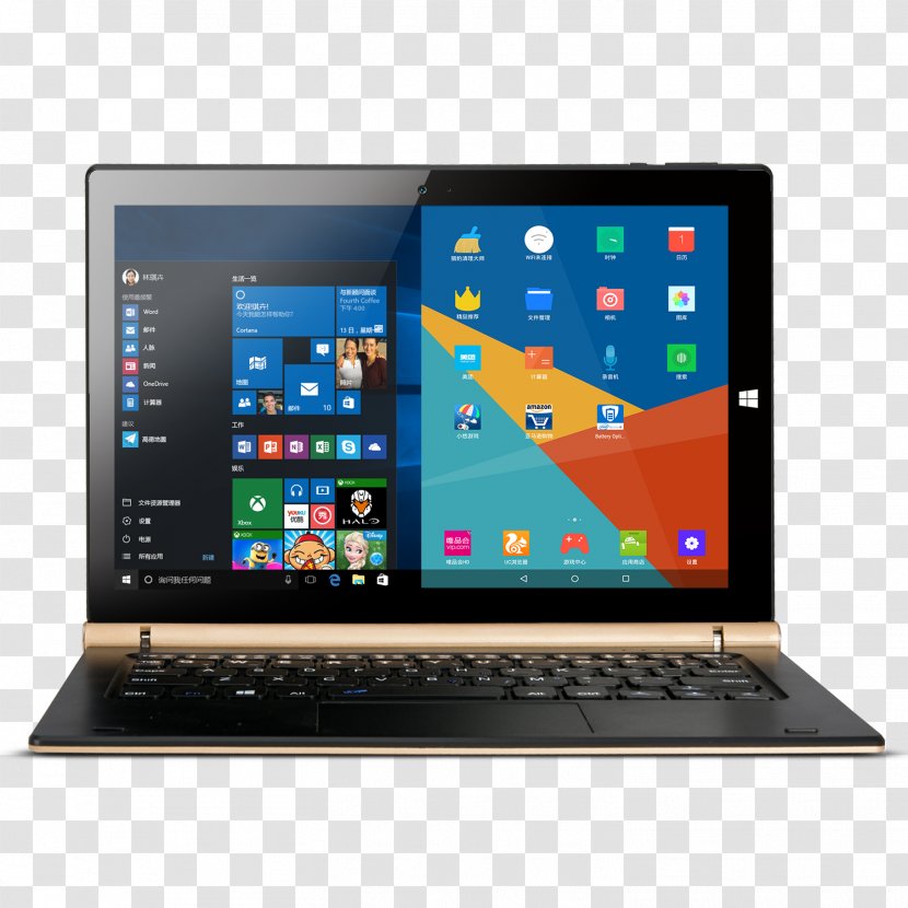 Laptop Computer Operating Systems Android Chuwi Hi10 Pro - Electronic Device Transparent PNG