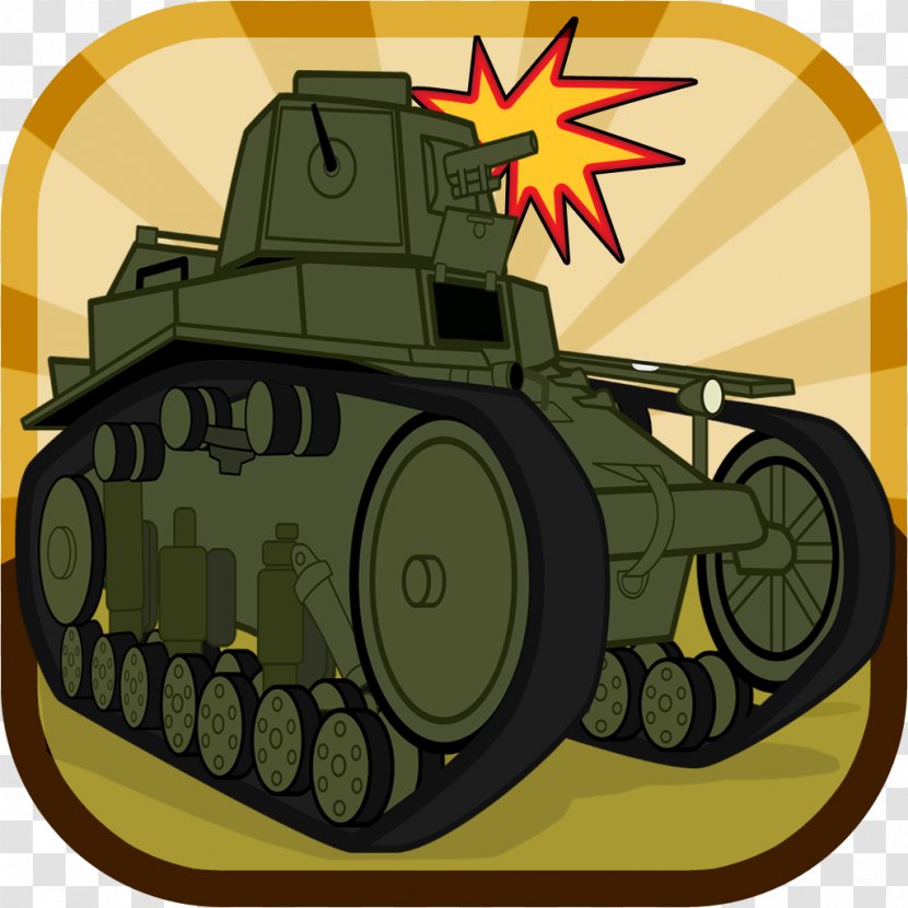 Churchill Tank Gun Turret Armored Car - Motor Vehicle - Design Transparent PNG