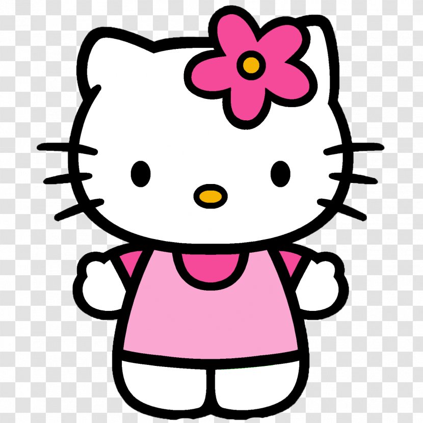 Hello Kitty Clip Art - Pink Transparent PNG