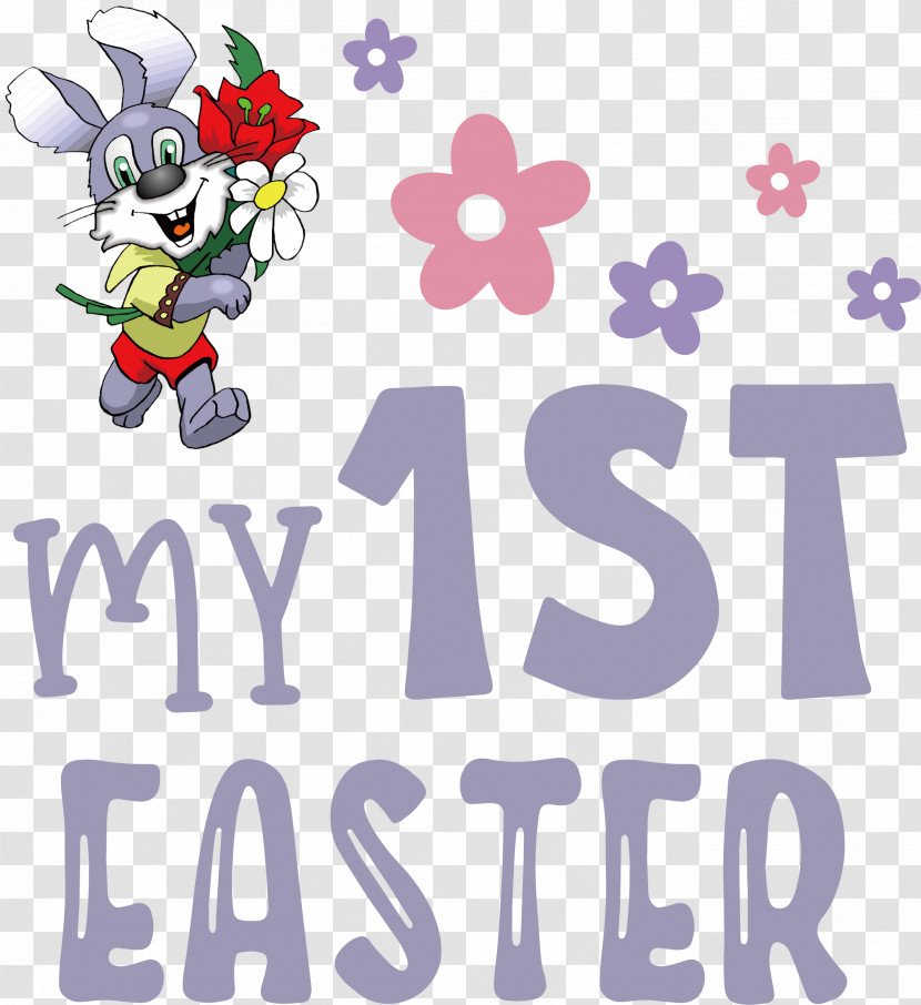 My 1st Easter Easter Bunny Easter Day Transparent PNG