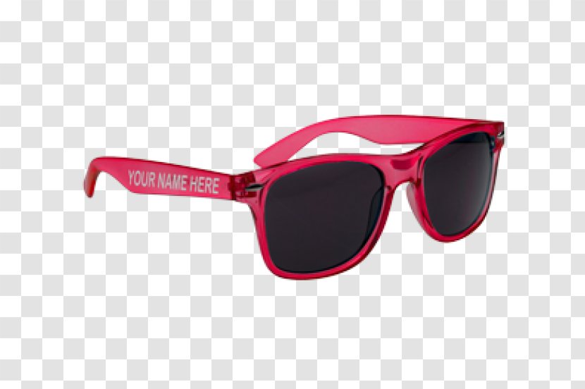 Sunglasses Promotional Merchandise Eyewear - Red Transparent PNG
