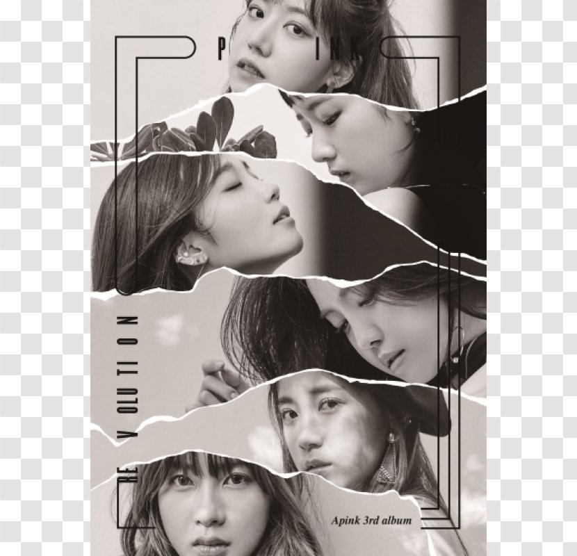 Son Na-eun Park Cho-rong Apink Pink Revolution Album - Cartoon - Poster Cosmetic Transparent PNG