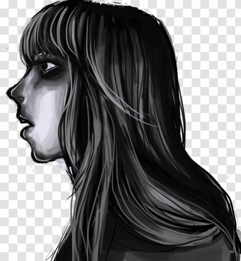 Nose Black Hair Coloring - Cartoon Transparent PNG