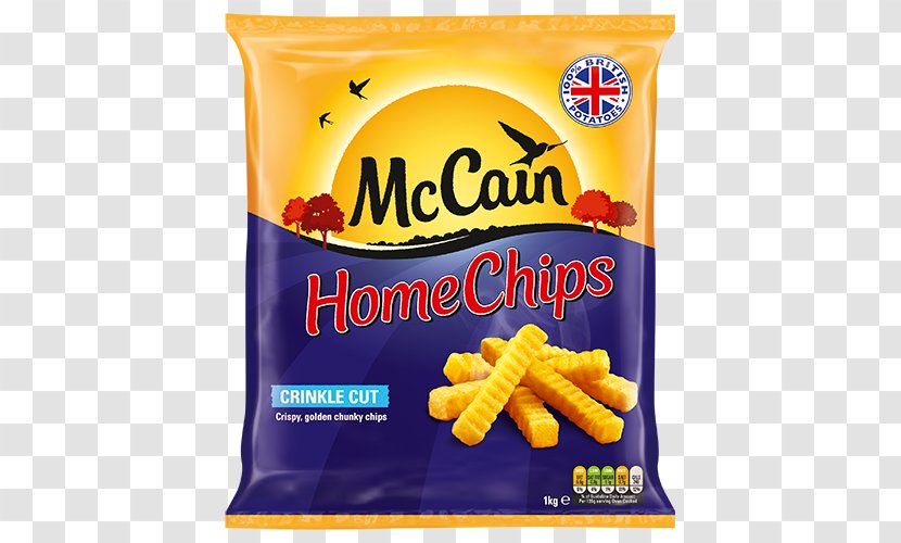 French Fries Home McCain Foods Frozen Food Crinkle-cutting - Crinklecutting - Potato Transparent PNG