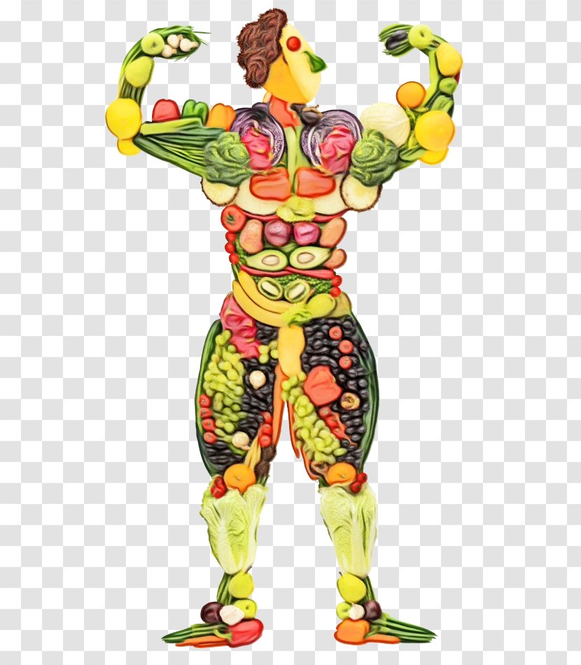Healthy Food - Sports Nutrition - Action Figure Hero Transparent PNG