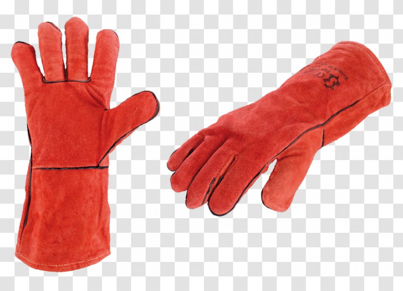 Glove Welder Leather Welding Lining - Finger - Gloves Transparent PNG