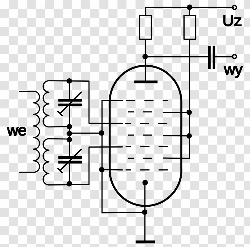 Nonode Vacuum Tube Electrode Cathode Anode - Heart - Quadrature Transparent PNG